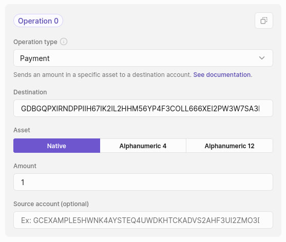 Payment